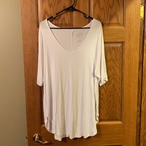 Torrid white tunic